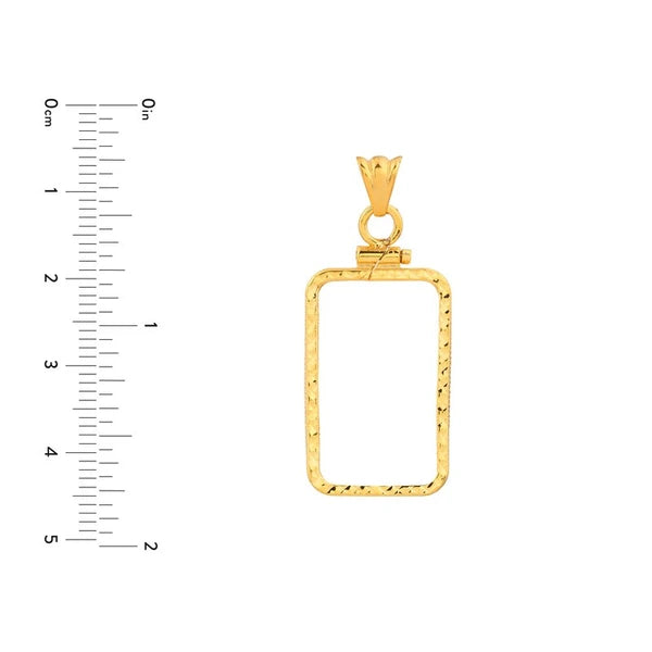 Pamp Suisse Lady FortuN/A 10gr Diamond Cut Coin Bezel