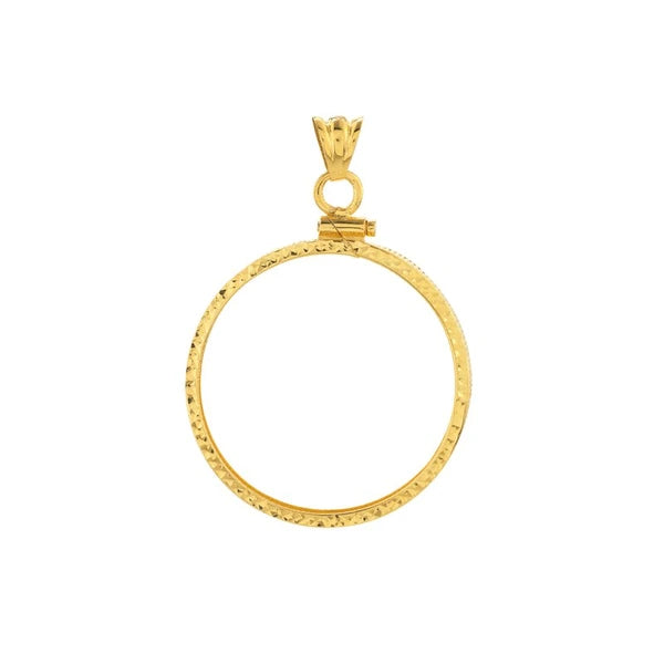 American Eagle 1 Oz Diamond Cut Bezel