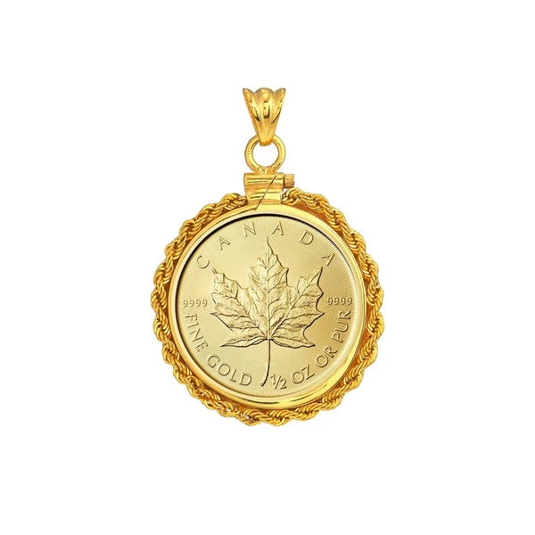 CaN/Adian Maple Leaf 1/2 Oz Coin Bezel