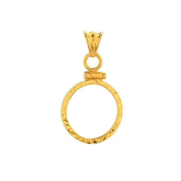 CaN/Adian Maple Leaf 1/10 Oz Diamond Cut Bezel