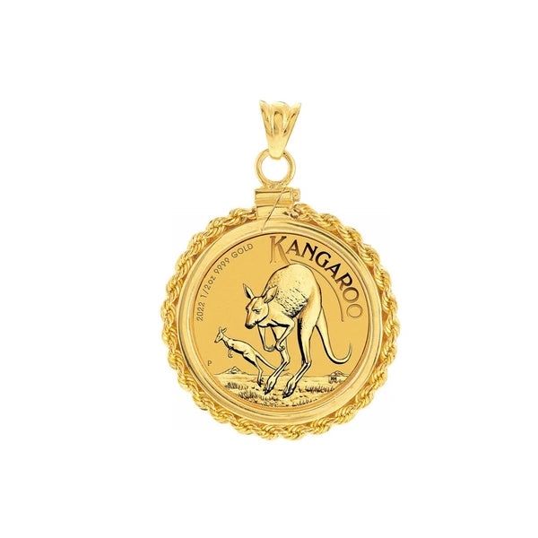 Australian Kangaroo 1/2 Oz Coin Bezel