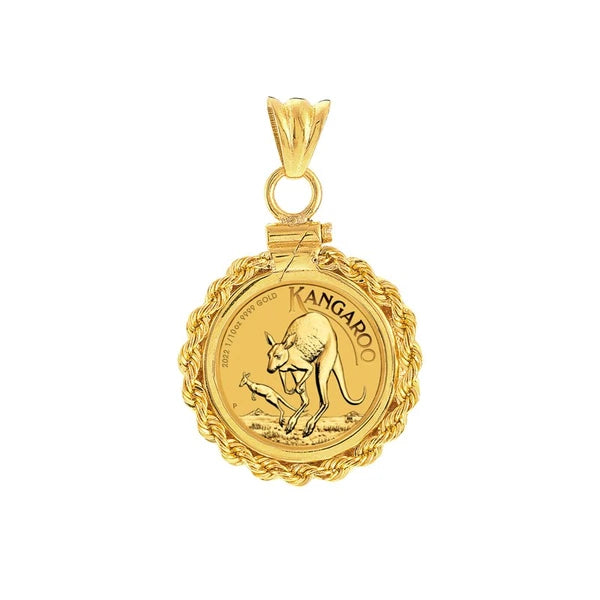 Australian Kangaroo 1/10 Oz Coin Bezel