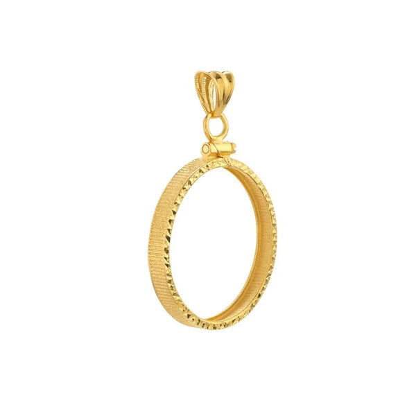 Australian Kangaroo 1/2 Oz Diamond Cut Bezel