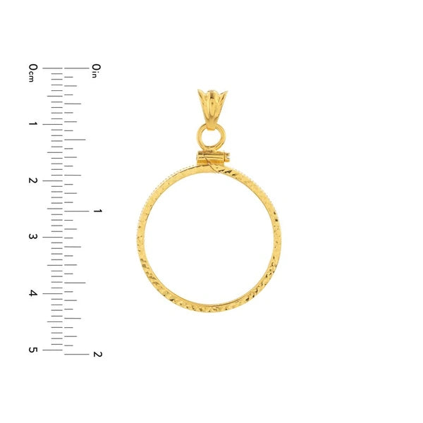 Australian Kangaroo 1/2 Oz Diamond Cut Bezel