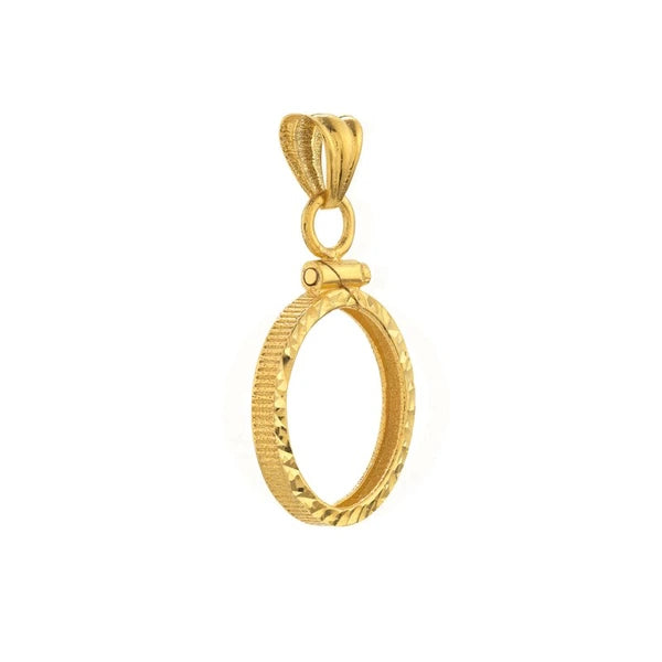 Australian Kangaroo 1/10 Oz Diamond Cut Bezel
