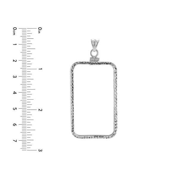 Pamp Suisse Lady FortuN/A 1 Oz D/C Silver Coin Bezel