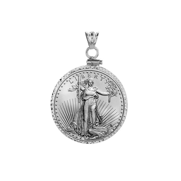 American Eagle 1 Oz Silver D/C Coin Bezel