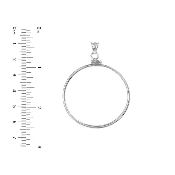 American Eagle 1 Oz Silver Plain Coin Bezel