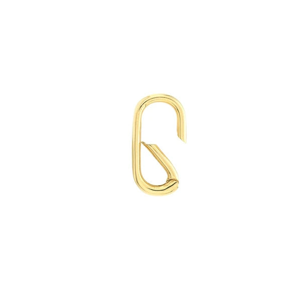 Paper Clip Shaped Push Lock