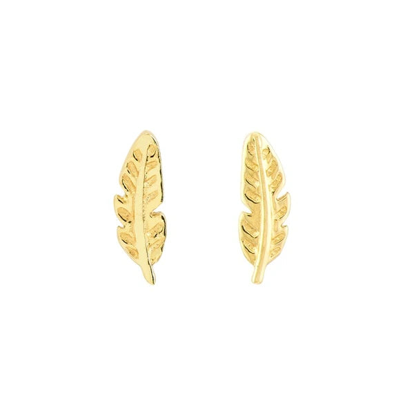 Feather Baby Stud Earrings