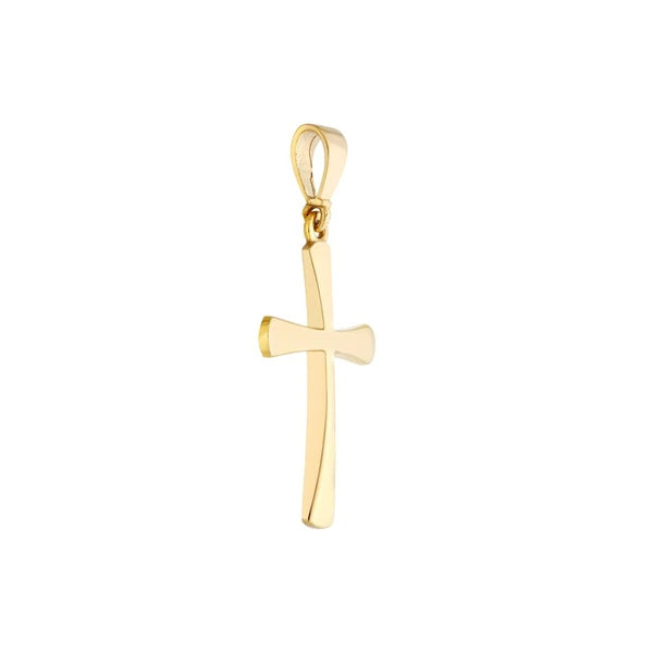 High Polished Cross Pendant