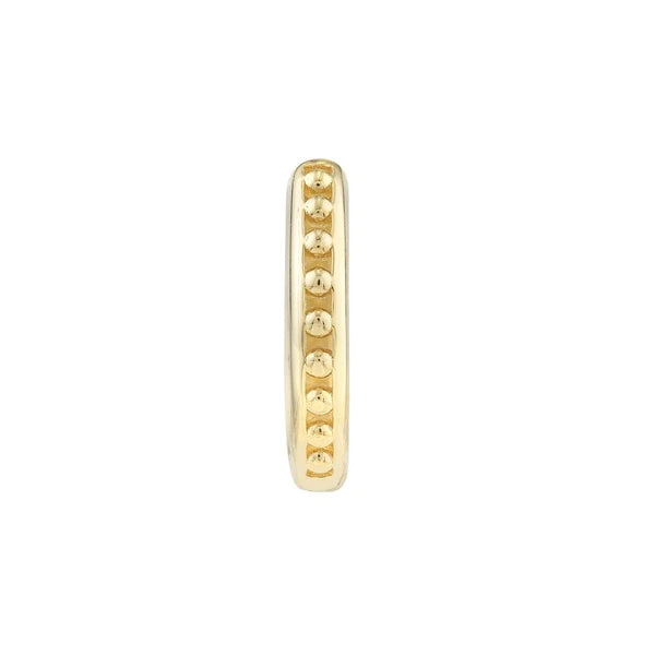 Channel Beads Hoops