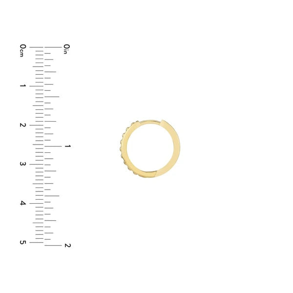 Channel Beads Hoops