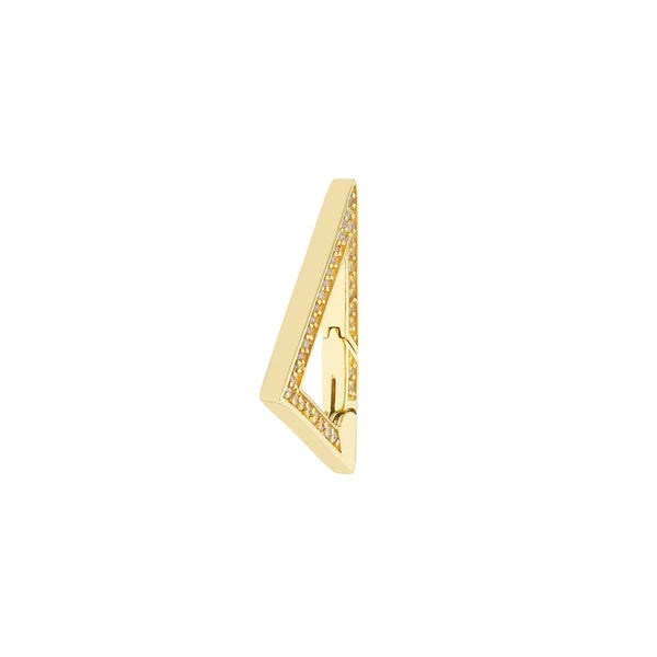 Diamond Triangle Push Lock