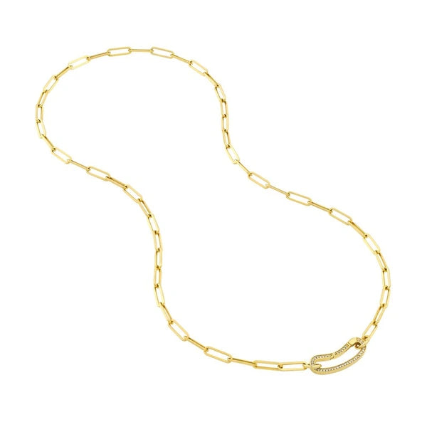 Diamond Bean Shape Push Lock