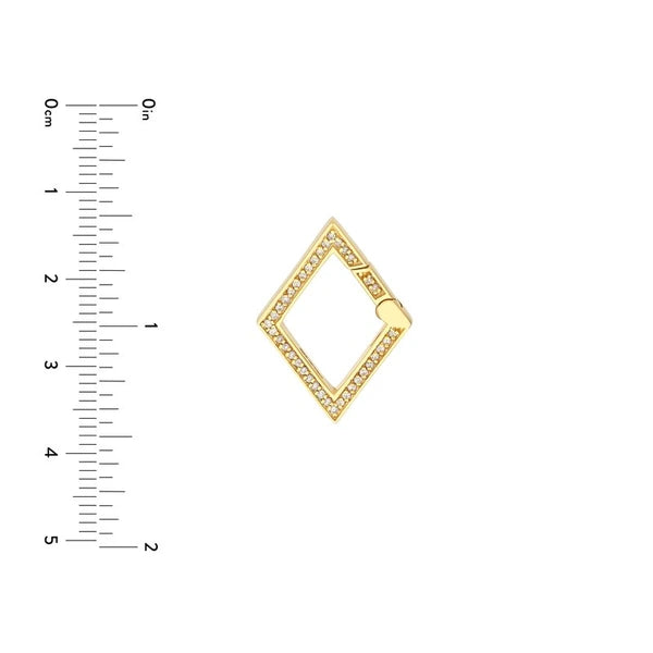 Diamond Rhombus Push Lock