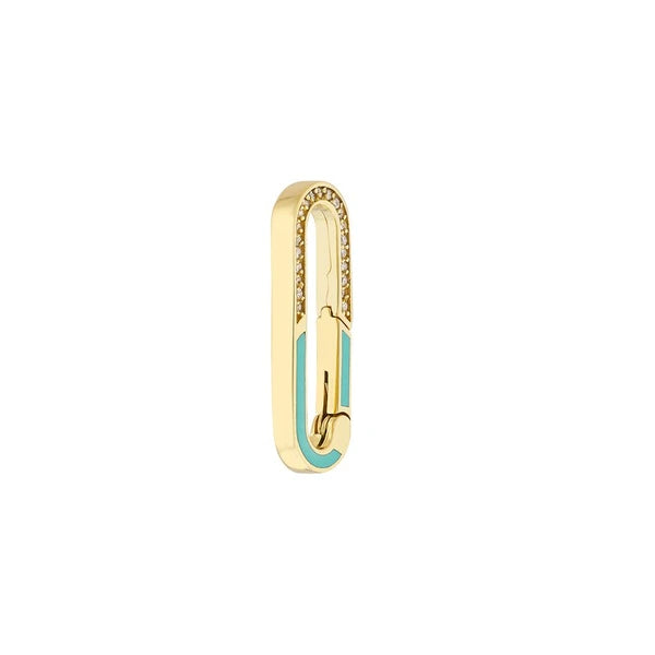 50/50 Diamond + Turq EN/Amel Push Lock