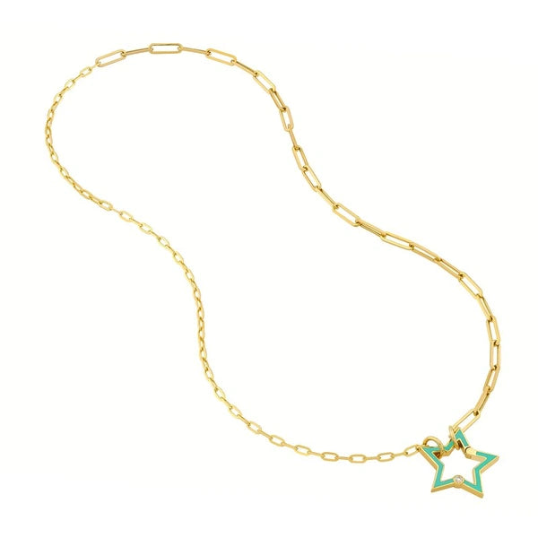 Diamond Bezel Turq EN/Amel Star Push Lock