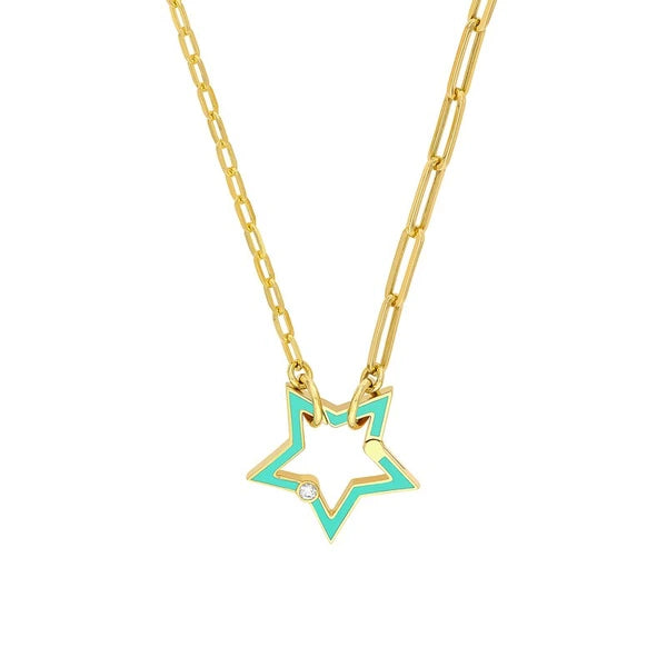 Diamond Bezel Turq EN/Amel Star Push Lock