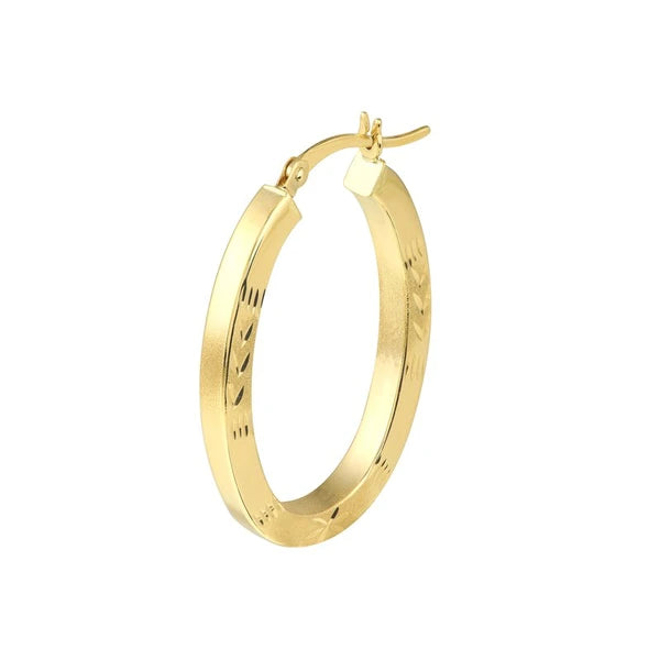 30mm Square Tube D/C Oval Hoop