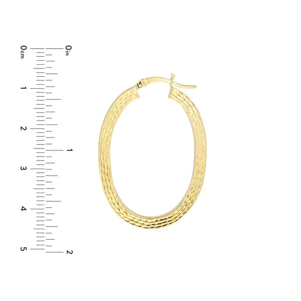 35mm Square Tube D/C Finish Oval Hoop