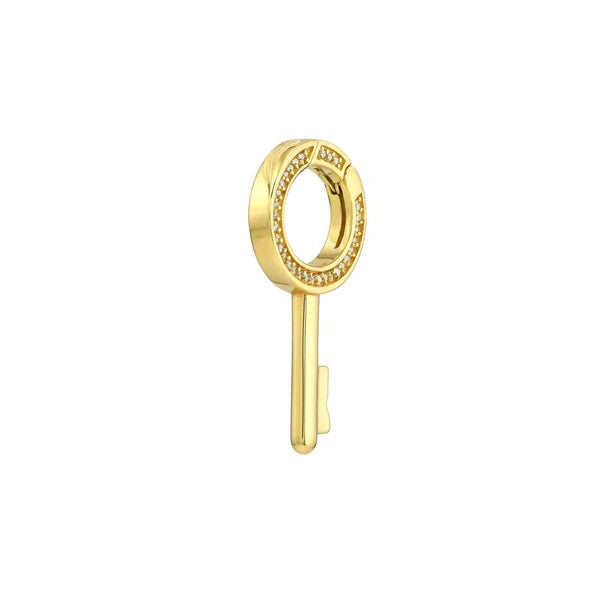 Diamond Oval Key Push Lock