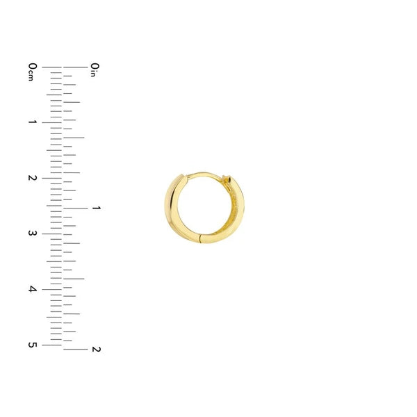 Open Ladder Back Hoop Earrings