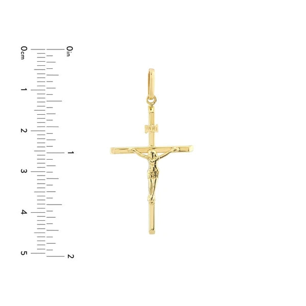 High Polished Crucifix Pendant