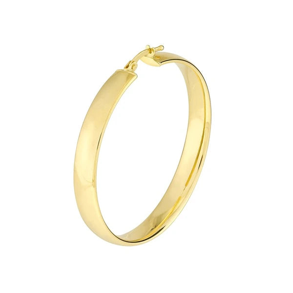 40MM ROUND POLISHED HOOP