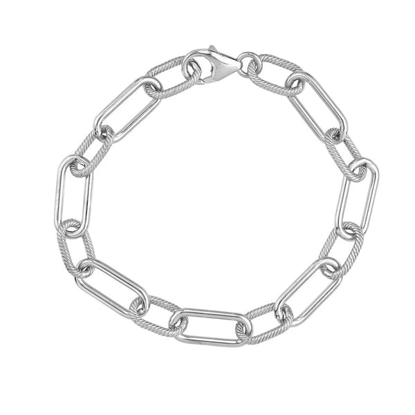 8.90mm Smooth and Twisted Paper Clip Chain