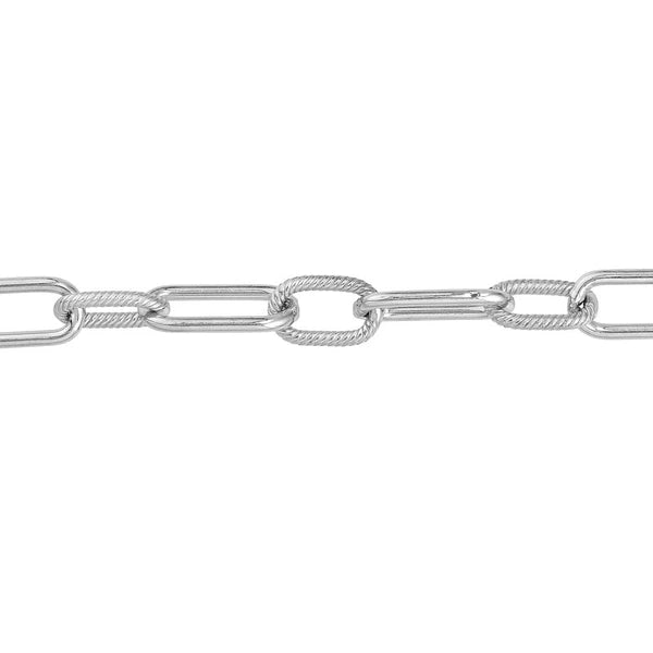 8.90mm Smooth and Twisted Paper Clip Chain