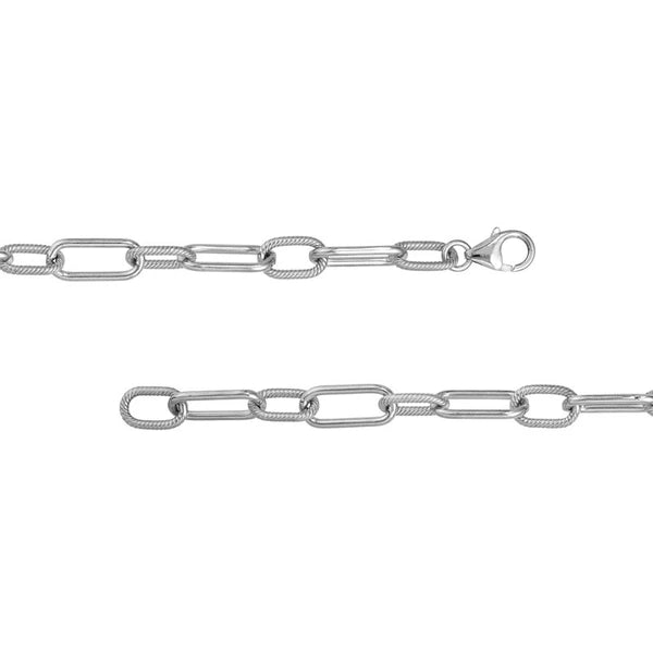 8.90mm Smooth and Twisted Paper Clip Chain