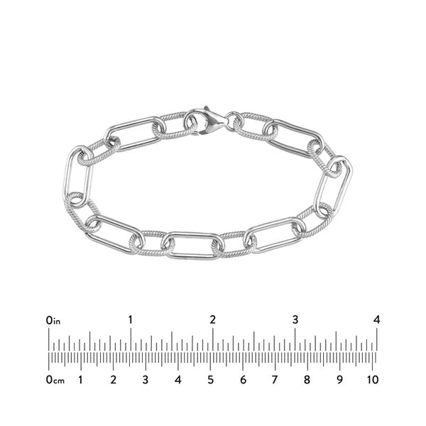 8.90mm Smooth and Twisted Paper Clip Chain