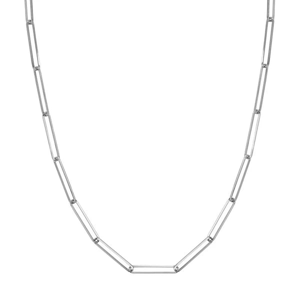 4.32mm Long Square Paper Clip Chain