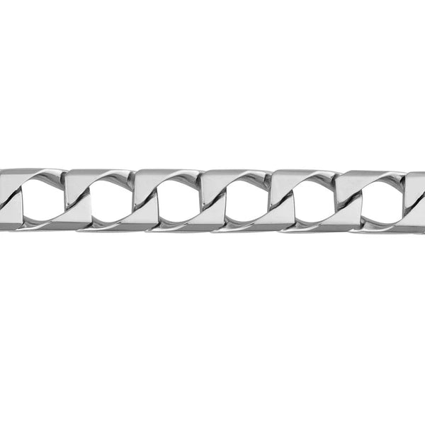 11.7mm Square Curb Bracelet