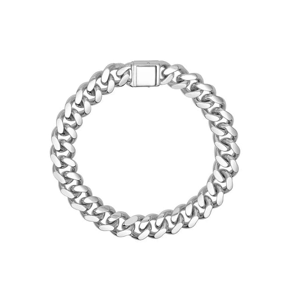 13.2mm Miami Cuban SN/Ap-Lock Bracelet