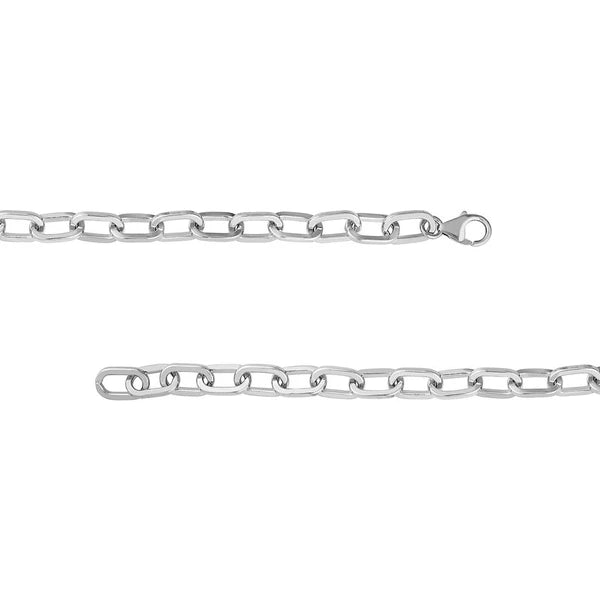 9mm Square Paper Clip Bracelet