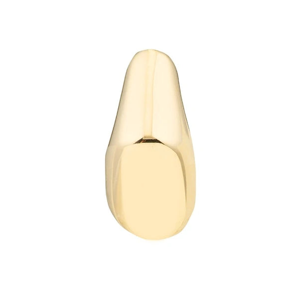 Mini Puff Bamboo Half Hoop Earrings