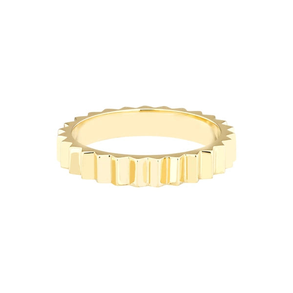 Fluted Band Ring