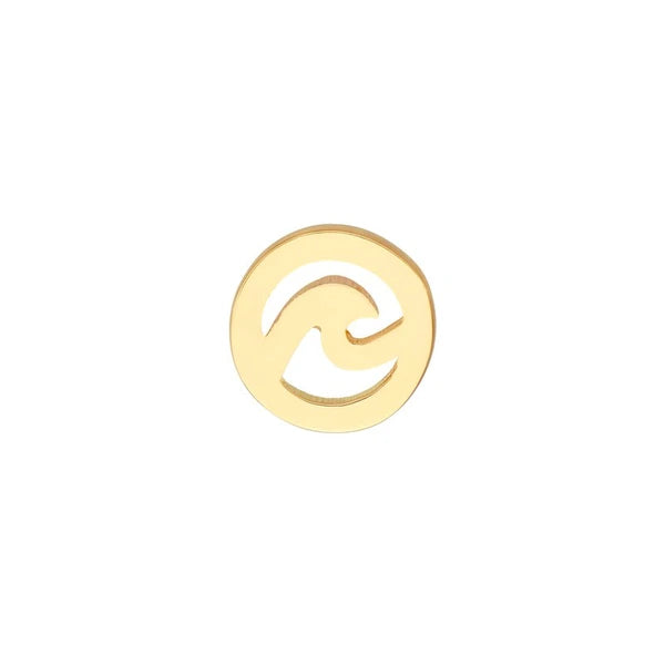 Wave Cutout Micro Studs