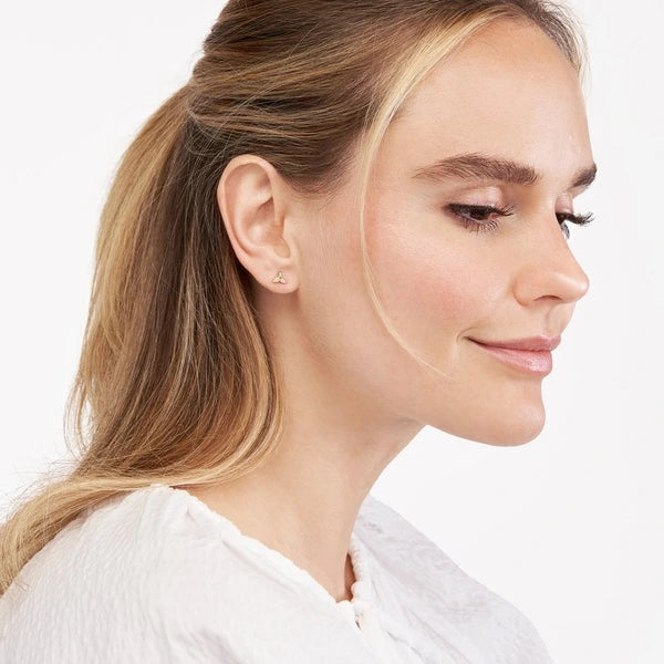 WhaleTail Micro Stud Earrings