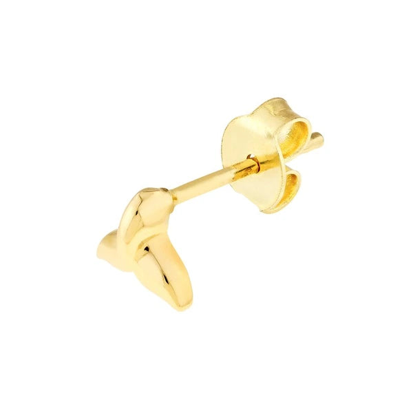 WhaleTail Micro Stud Earrings