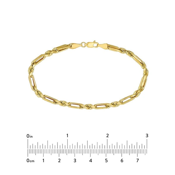 4.00mm D/C Hollow Figarope Milano Chain