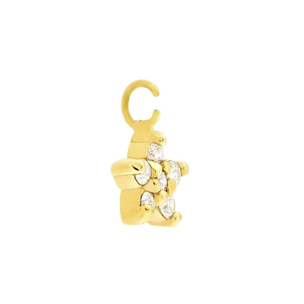 Diamond Star Spool Charm