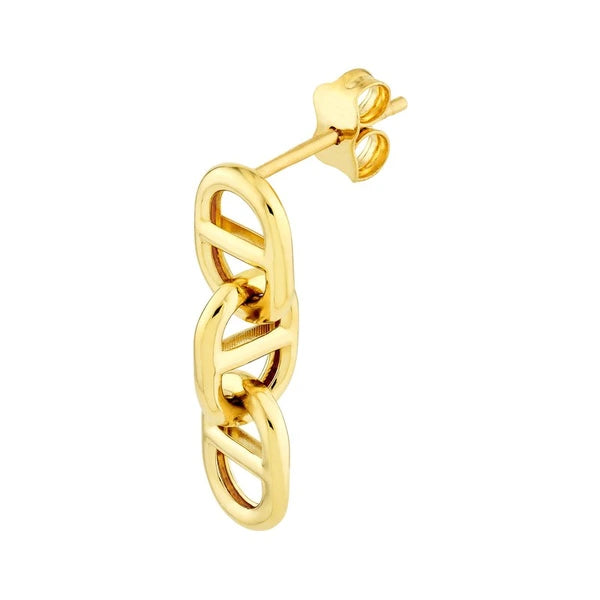 Double Link Earrings