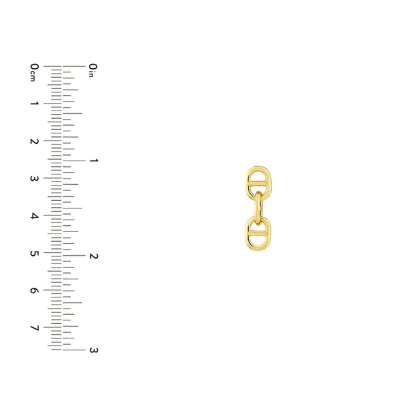 Double Link Earrings