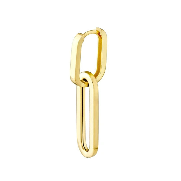 Double Paper Clip Earrings