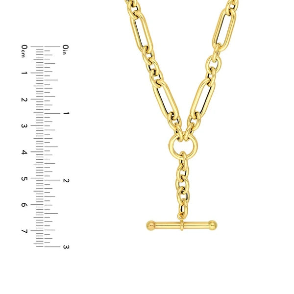 3+1 Paper Clip Lariat Necklace