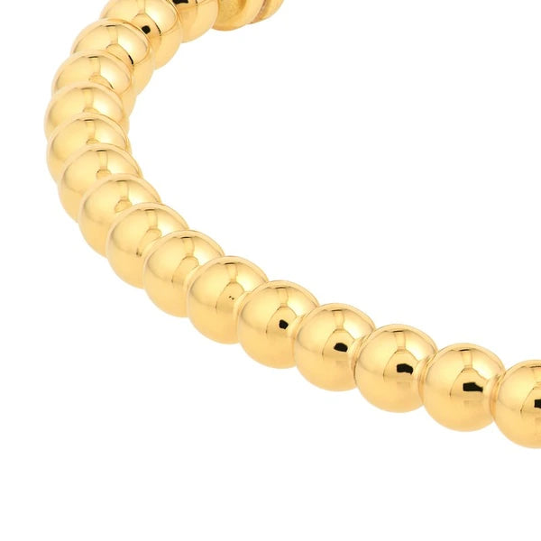 Polished Ball Bangle Bracelet