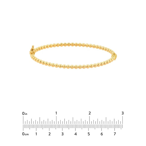 Polished Ball Bangle Bracelet